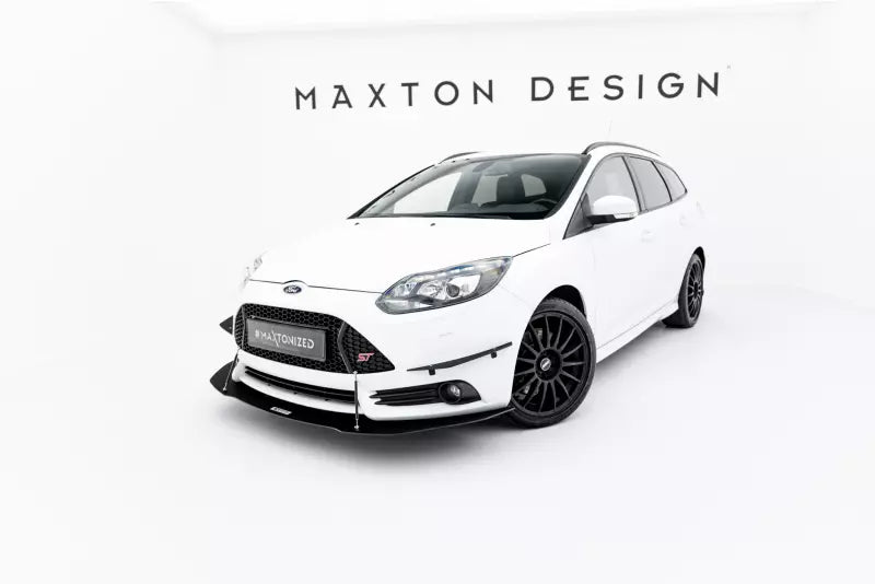 Maxton Design Street Pro Frontlippe für Ford Focus ST Mk3 vor Facelift – Ansicht 1