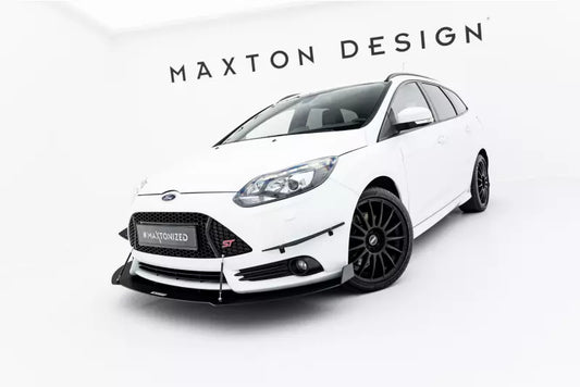 Maxton Design Street Pro Frontlippe V.2 für Ford Focus ST Mk3 vor Facelift – Ansicht 1