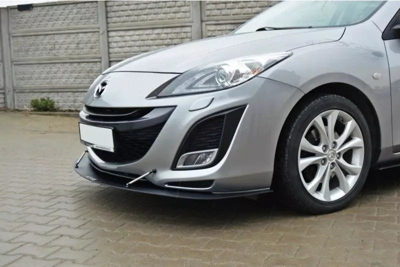 Maxton Design Street Pro Frontlippe für Mazda 3 Mk2 Sport vor Facelift – Ansicht 1