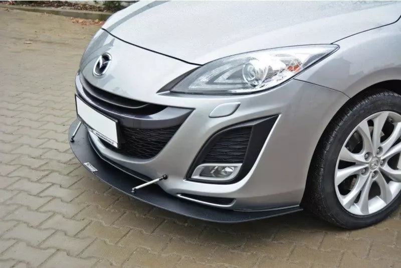 Maxton Design Street Pro Frontlippe für Mazda 3 Mk2 Sport vor Facelift – Ansicht 2