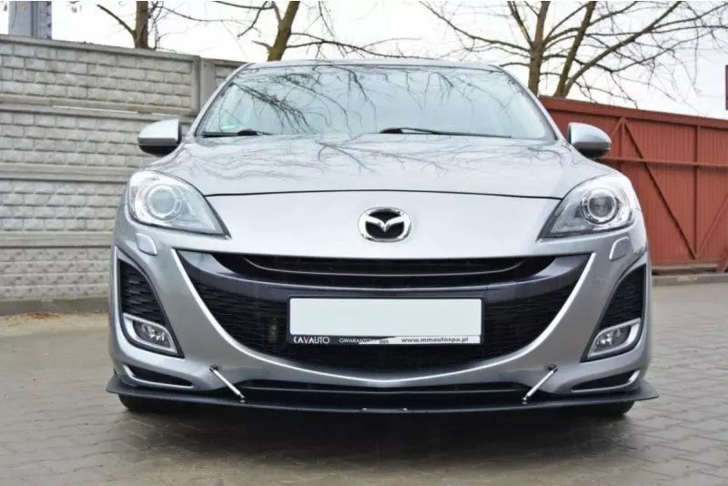 Maxton Design Street Pro Frontlippe für Mazda 3 Mk2 Sport vor Facelift – Ansicht 3