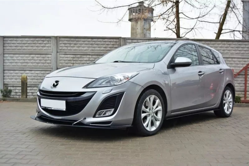Maxton Design Street Pro Frontlippe für Mazda 3 Mk2 Sport vor Facelift – Ansicht 4