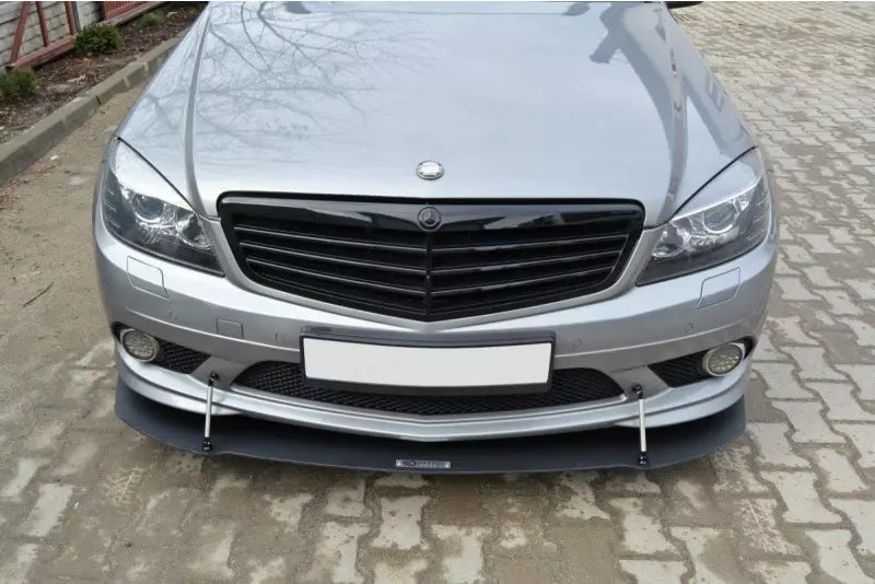 Maxton Design Street Pro Frontlippe für Mercedes C-Klasse W204 AMG-Line vor Facelift – Ansicht 1