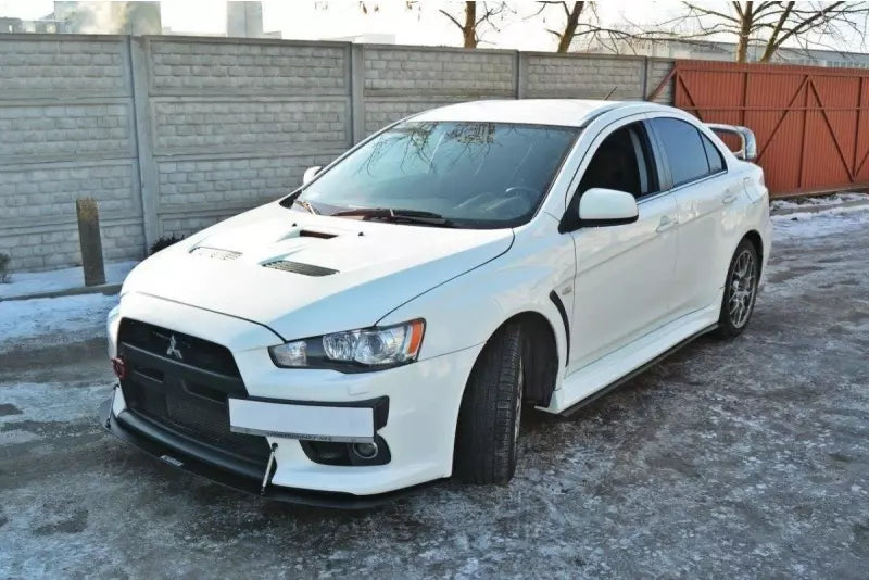 Maxton Design Street Pro Frontlippe V.2 für Mitsubishi Lancer Evo X – Ansicht 4