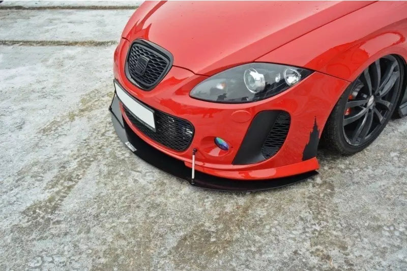 Maxton Design Street Pro Frontlippe V.2 für Seat Leon 2 (Typ 1P) MS Design – Ansicht 2