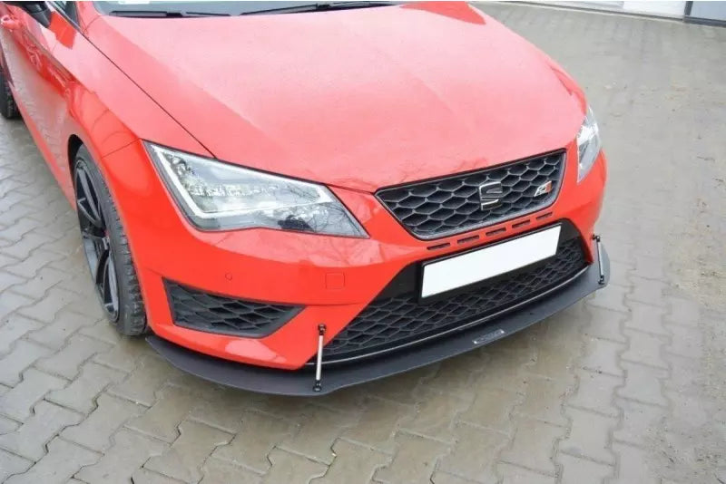 Maxton Design Street Pro Frontlippe für Seat Leon 3 (Typ 5F) Cupra / FR – Ansicht 2
