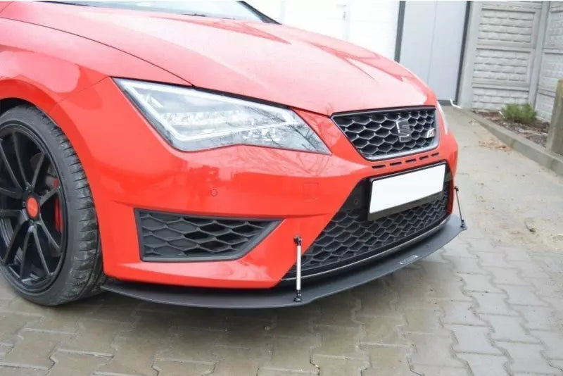 Maxton Design Street Pro Frontlippe für Seat Leon 3 (Typ 5F) Cupra / FR – Ansicht 3