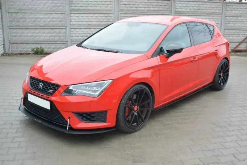 Maxton Design Street Pro Frontlippe für Seat Leon 3 (Typ 5F) Cupra / FR – Ansicht 4