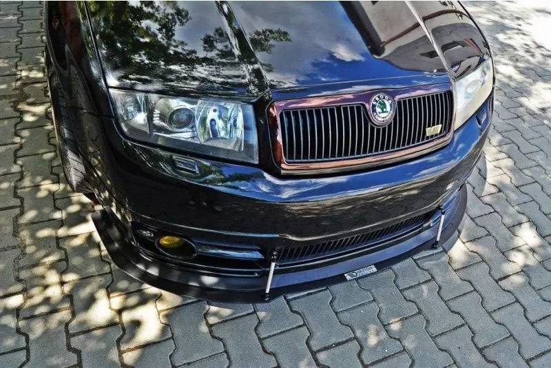 Maxton Design Street Pro Frontlippe für Skoda Fabia RS (+ EZ LIP Pro) – Ansicht 1