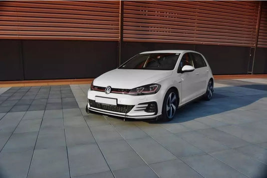 Maxton Design Street Pro Frontlippe V.2 für VW Golf 7 GTI / GTD Facelift ab 03/2017 – Ansicht 1