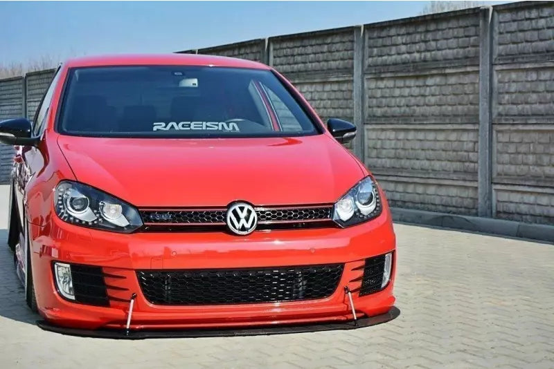 Maxton Design Street Pro Frontlippe für VW Golf 6 GTI 35TH – Ansicht 1