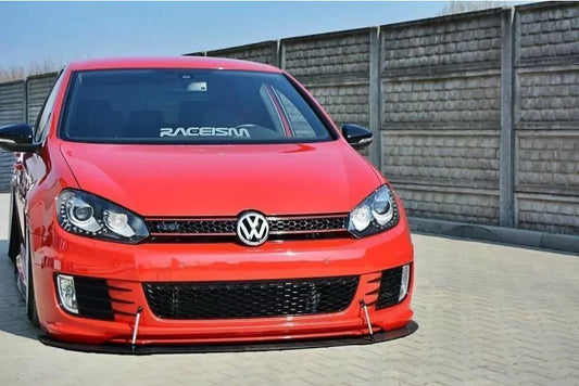 Maxton Design Street Pro Frontlippe für VW Golf 6 GTI 35TH – Ansicht 1