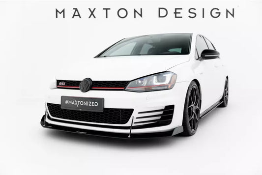 Maxton Design Street Pro Frontlippe für VW Golf 7 GTI / GTD – Ansicht 1