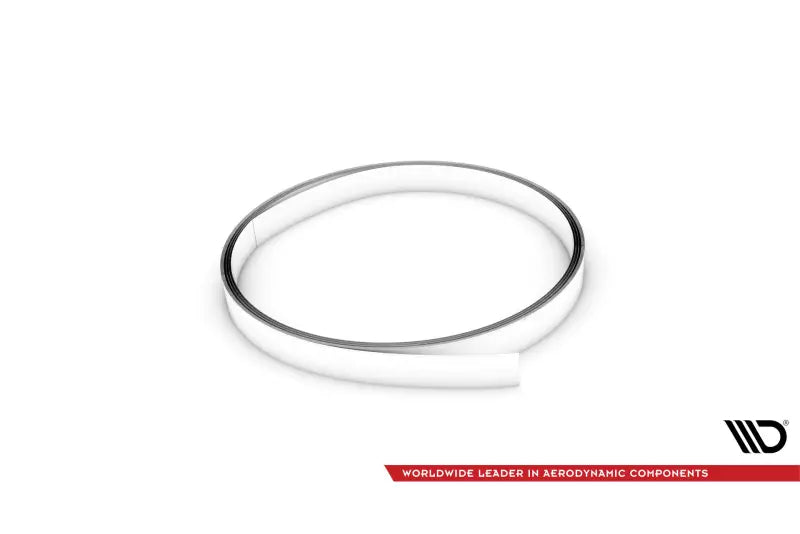 Maxton Design Zierstreifen Weiß für Frontlippen, Diffusoren und Seitenschweller – Ansicht 1