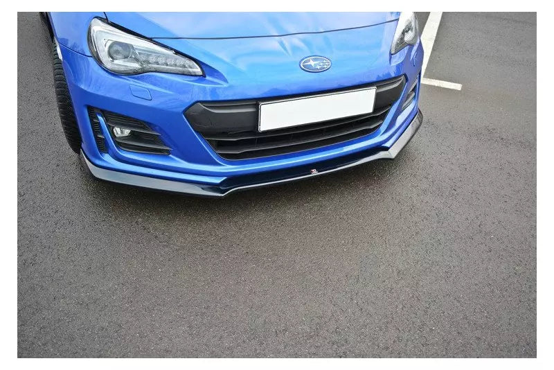 Maxton Design Frontlippe V.2 für Subaru BRZ Facelift Hochglanz schwarz – Ansicht 1