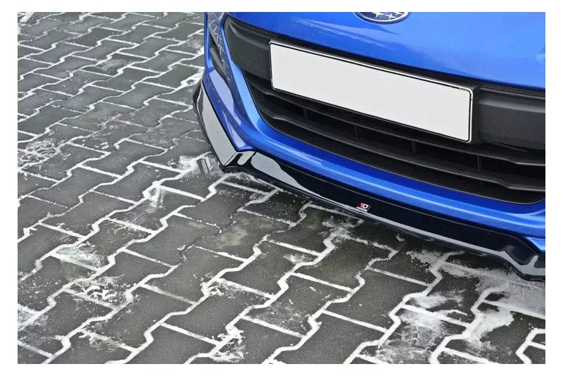 Maxton Design Frontlippe V.2 für Subaru BRZ Facelift Hochglanz schwarz – Ansicht 2