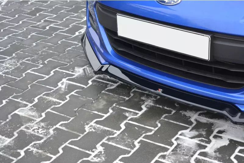 Maxton Design Frontlippe V.3 für Subaru BRZ Facelift Hochglanz schwarz – Ansicht 2