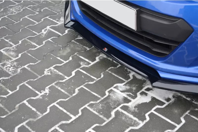 Maxton Design Frontlippe V.3 für Subaru BRZ Facelift Hochglanz schwarz – Ansicht 3