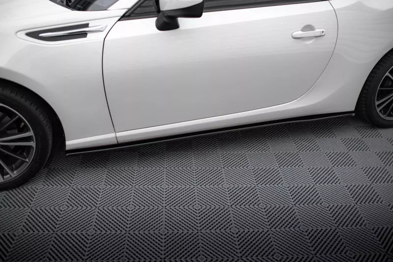 Maxton Design Seitenschweller (Paar) V.1 für Subaru BRZ / Toyota GT86 Facelift Hochglanz schwarz – Ansicht 1