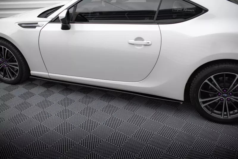 Maxton Design Seitenschweller (Paar) V.1 für Subaru BRZ / Toyota GT86 Facelift Hochglanz schwarz – Ansicht 3