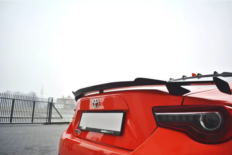 Maxton Design Heckspoiler Lippe V.2 für Subaru BRZ / Toyota GT86 Facelift Hochglanz schwarz – Ansicht 4