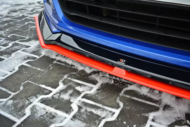 Maxton Design Frontlippe V.5 für Subaru BRZ Facelift Hochglanz schwarz – Ansicht 3