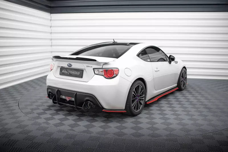 Maxton Design Diffusor Flaps V.2 für Subaru BRZ Facelift Hochglanz schwarz – Ansicht 2