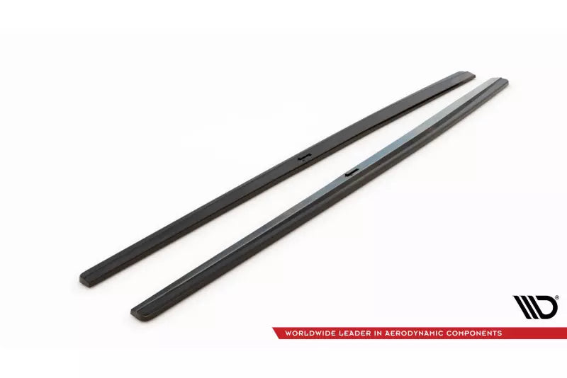 Maxton Design Seitenschweller (Paar) für Audi S3 / A3 S-Line 8V Limousine Hochglanz schwarz – Ansicht 4