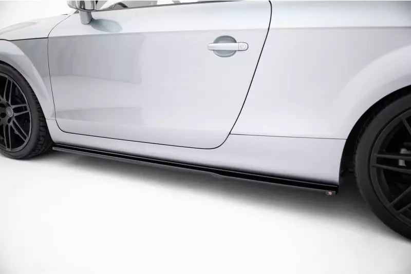 Maxton Design Seitenschweller (Paar) für Audi TT S / TT S-Line 8J Hochglanz schwarz – Ansicht 2