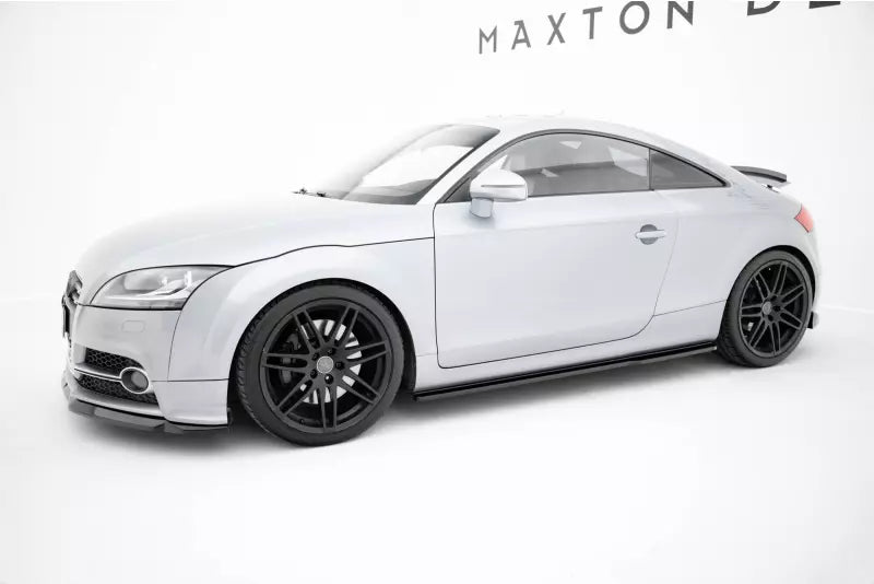 Maxton Design Seitenschweller (Paar) für Audi TT S / TT S-Line 8J Hochglanz schwarz – Ansicht 3