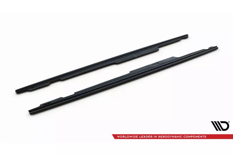 Maxton Design Seitenschweller (Paar) für BMW 3er E90 / E91 M Paket Hochglanz schwarz – Ansicht 4