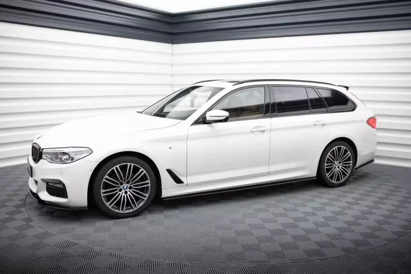 Maxton Design Seitenschweller (Paar) für BMW 5er G30 / G31 M Paket Hochglanz schwarz – Ansicht 2