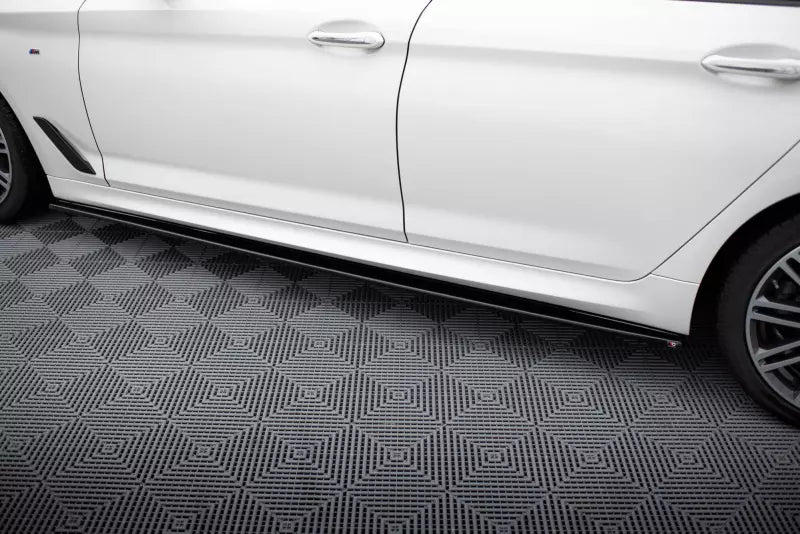 Maxton Design Seitenschweller (Paar) für BMW 5er G30 / G31 M Paket Hochglanz schwarz – Ansicht 3