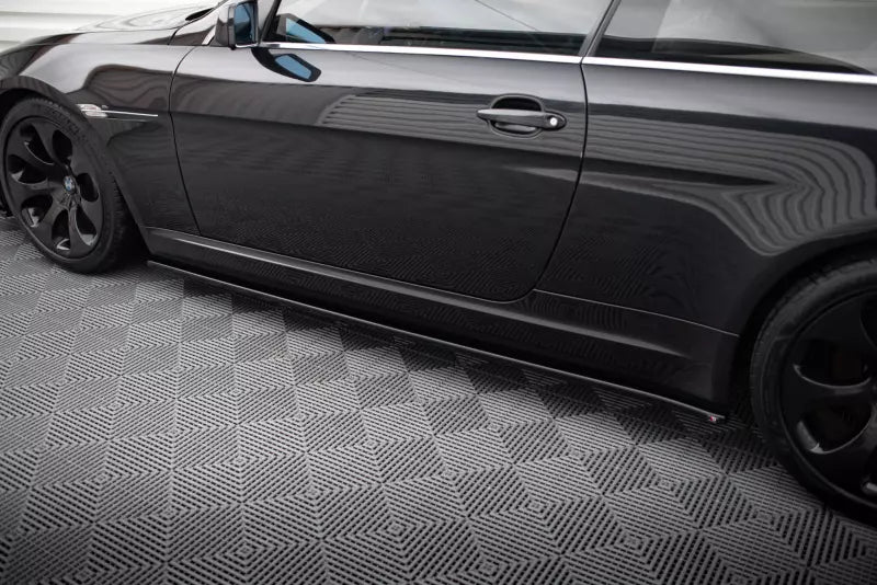 Maxton Design Seitenschweller (Paar) für BMW M6 E63 Hochglanz schwarz – Ansicht 3