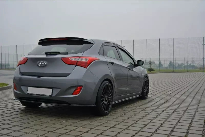 Maxton Design Seitenschweller (Paar) für Hyundai I30 Mk2 Hochglanz schwarz – Ansicht 4