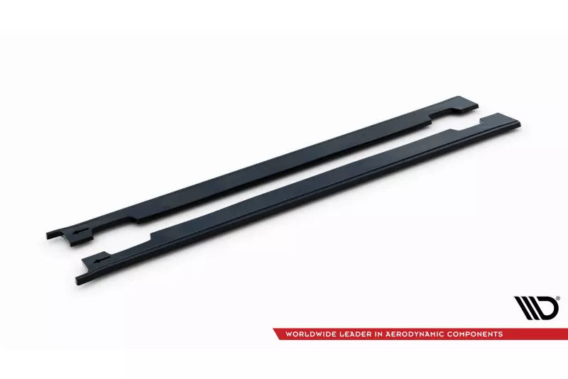 Maxton Design Seitenschweller (Paar) für Kia Stinger GT Hochglanz schwarz – Ansicht 3