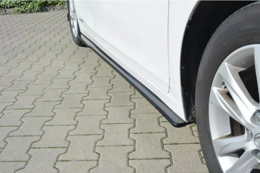 Maxton Design Seitenschweller (Paar) für Lexus CT Mk1 Facelift Hochglanz schwarz – Ansicht 1