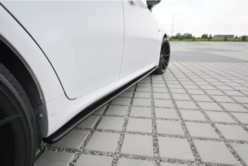 Maxton Design Seitenschweller (Paar) für Lexus IS Mk2 Hochglanz schwarz – Ansicht 2