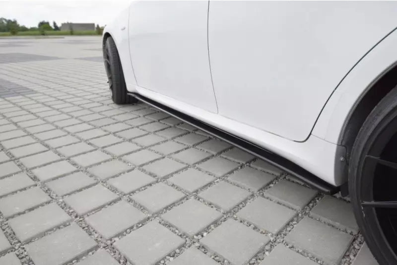 Maxton Design Seitenschweller (Paar) für Lexus IS Mk2 Hochglanz schwarz – Ansicht 3