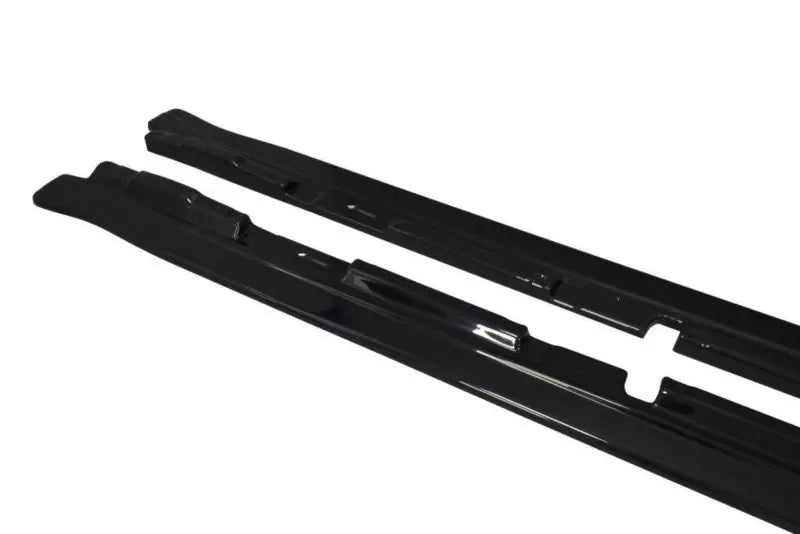 Maxton Design Seitenschweller (Paar) für Lexus IS Mk2 Hochglanz schwarz – Ansicht 4