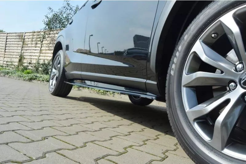 Maxton Design Seitenschweller (Paar) für Lexus NX Mk1 Hochglanz schwarz – Ansicht 3