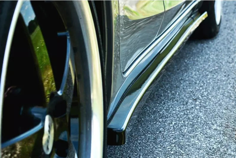 Maxton Design Seitenschweller (Paar) für Mazda 6 GJ (Mk3) Wagon Hochglanz schwarz – Ansicht 3