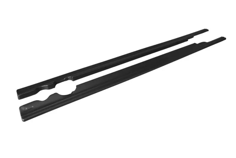 Maxton Design Seitenschweller (Paar) für Mercedes C-Klasse S Hochglanz schwarz – Ansicht 4