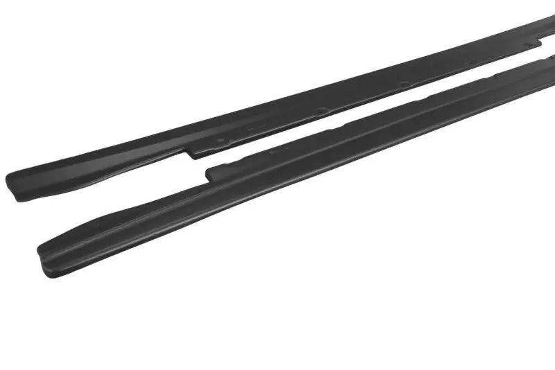 Maxton Design Seitenschweller (Paar) für Mercedes CLS C218 Hochglanz schwarz – Ansicht 4