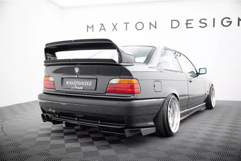 Maxton Design Heckspoiler Lippe (unten) für BMW M3 E36 GTS Hochglanz schwarz – Ansicht 2