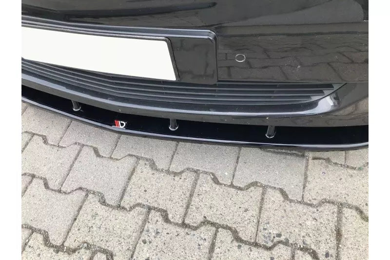 Maxton Design Frontlippe V.2 für Mercedes V-Klasse W447 Hochglanz schwarz – Ansicht 3