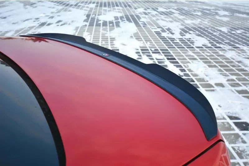Maxton Design Heckspoiler Lippe für BMW 3er F30 Hochglanz schwarz – Ansicht 1