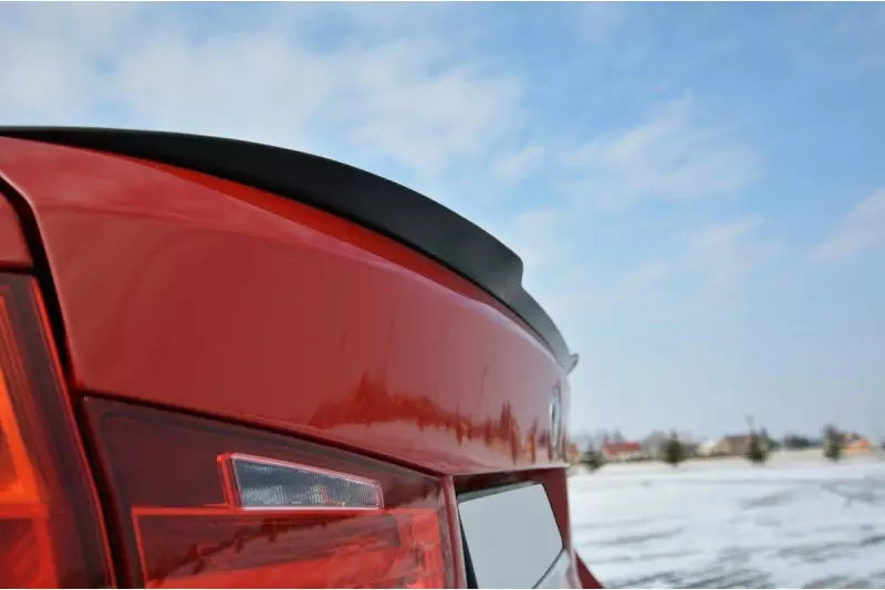 Maxton Design Heckspoiler Lippe für BMW 3er F30 Hochglanz schwarz – Ansicht 2
