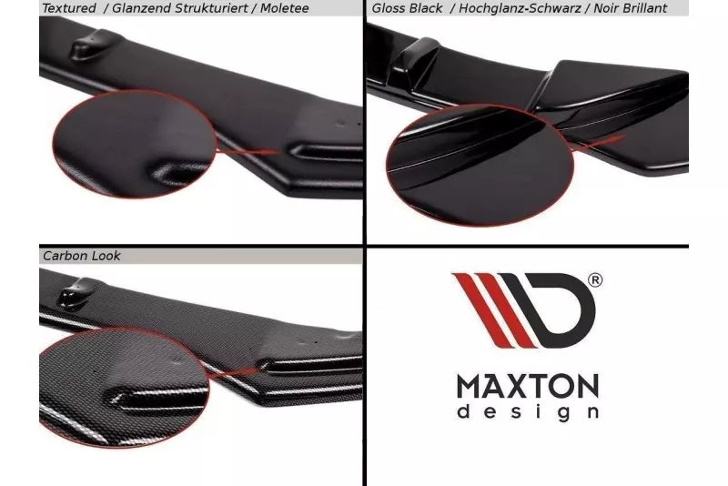 Maxton Design Spoiler Heckscheibenblende für Kia Stinger GT Hochglanz schwarz – Ansicht 3