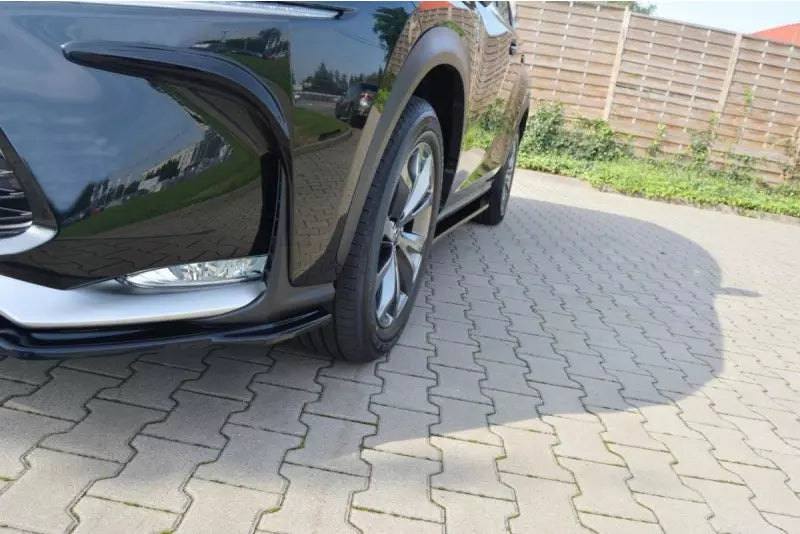 Maxton Design Nebelleuchten Abdeckung für Lexus NX Mk1 Hochglanz schwarz – Ansicht 3